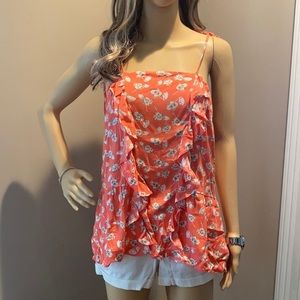 Express floral tank top
